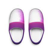 Gradient Purple and White Casual Slip-On Slippers