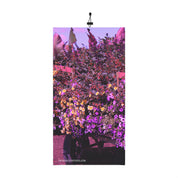 Vibrant Flower Cart Design Wall Hanging for Home Decor