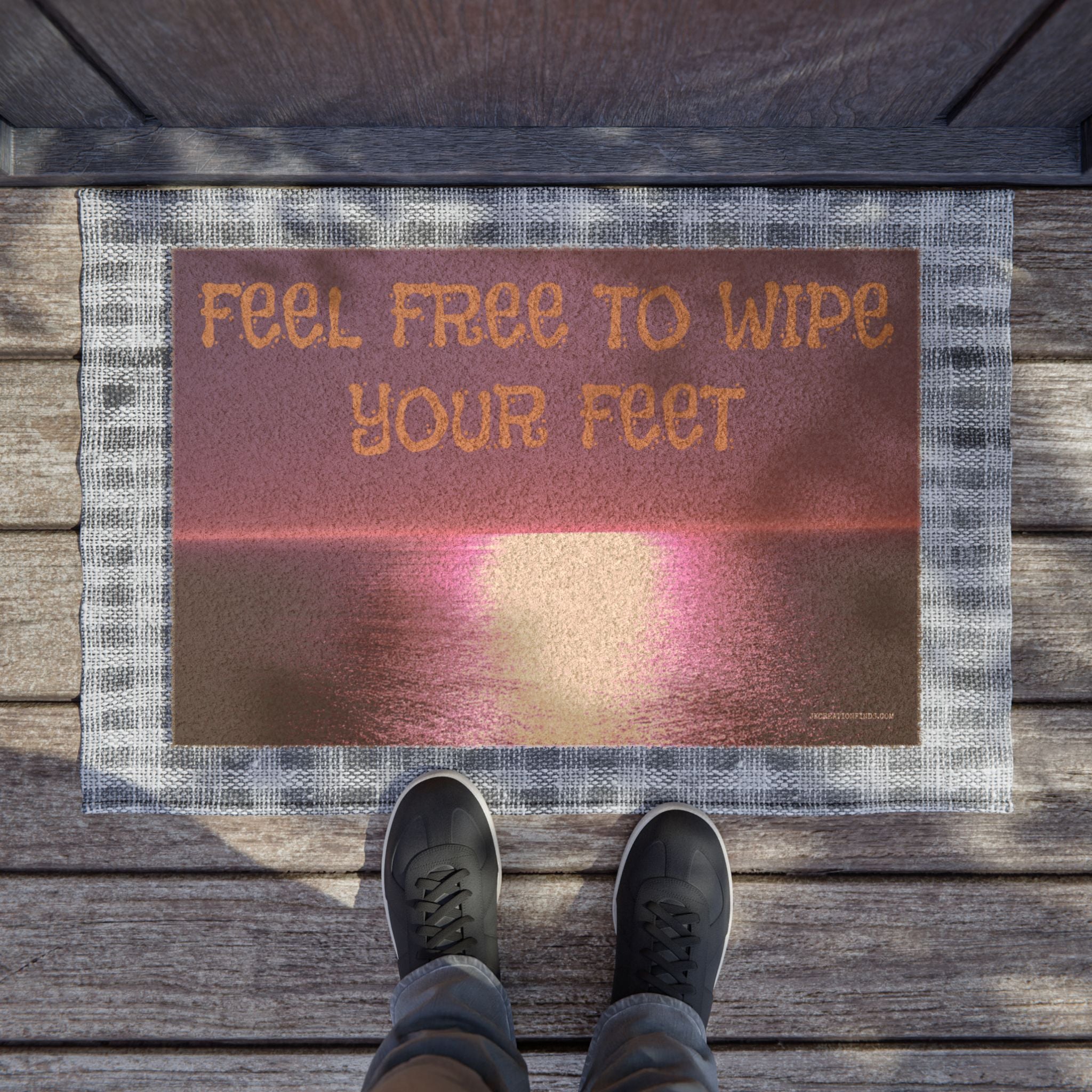 Feel Free To Wipe Your Feet Welcome Mat product