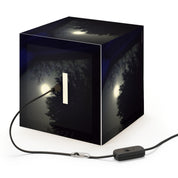 Moonlit forest scene glowing cube ambient product type