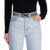 Stylish Women's High-Waisted Light Blue Jeans