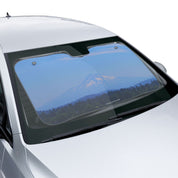 Scenic Mountain Range Car Windshield Sunshade Accessory