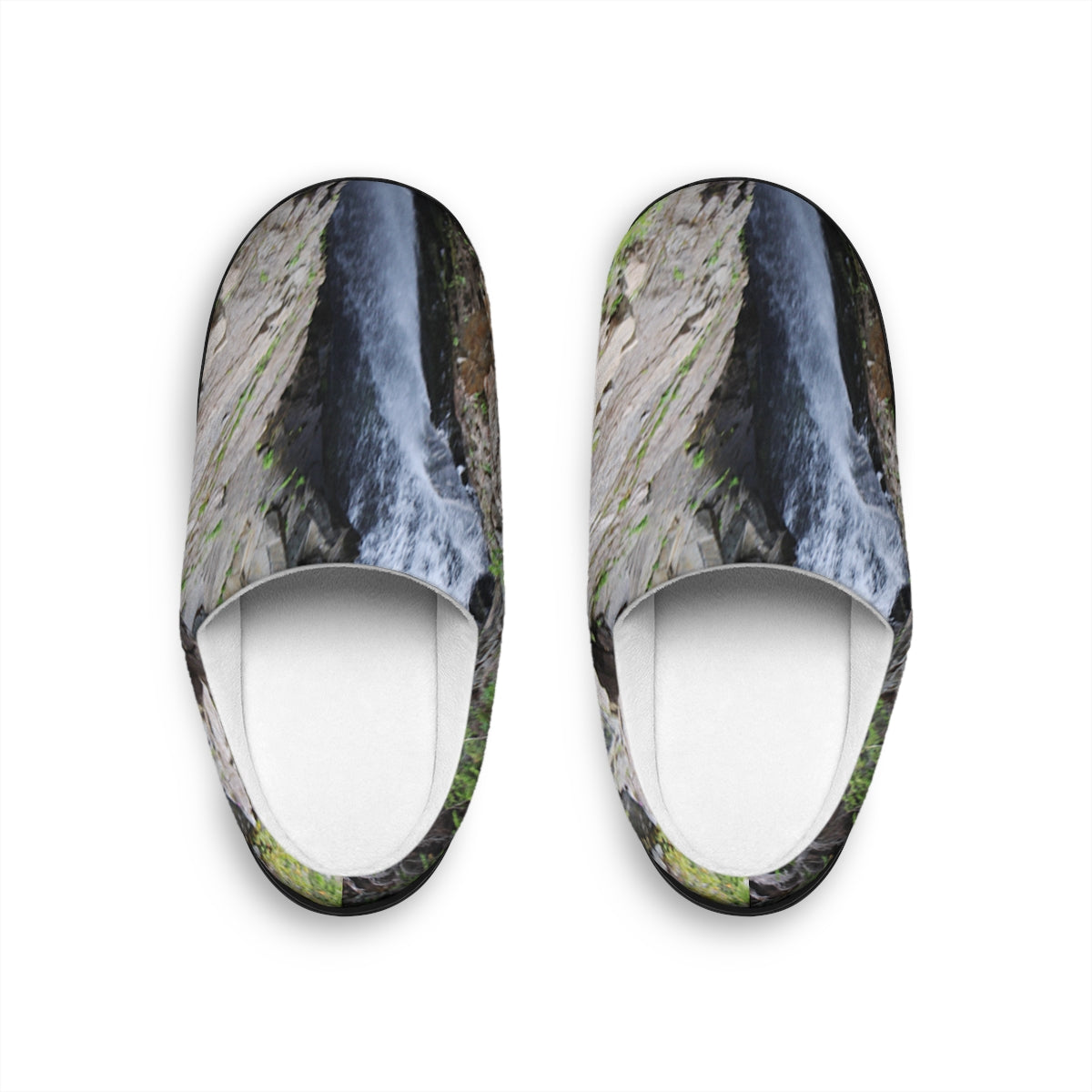 Waterfall Scenic Printed Comfortable Slippers