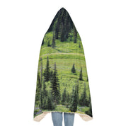 Green Forest Scenery Blanket Hooded Cozy product