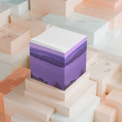 Scenic Purple and Blue Landscape Decorative Box