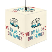 WE RV AS ONE BIG FAMILY Camper Trailer Decor product type