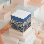 Coastal Cliffside Birds Scenic View paper cube