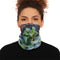 Leaf Print Multifunctional Neck Gaiter Fashion Accessory