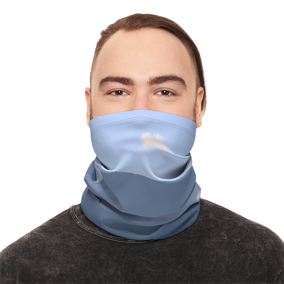 Sky Blue Multi-Functional Neck Gaiter Face Covering
