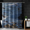 Ocean Rocks and Waves Scenic Shower Curtain Product