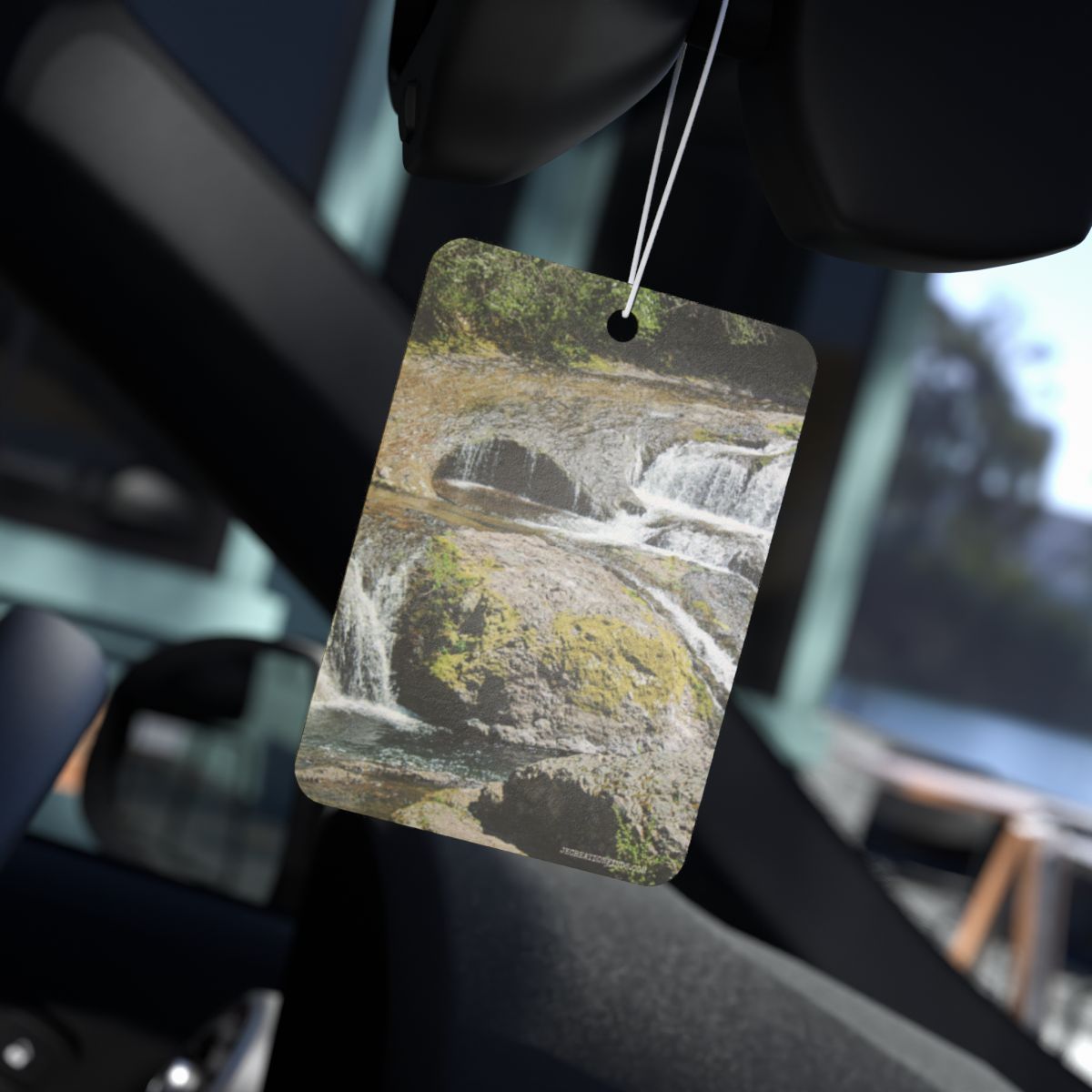 Relaxing Waterfall Scenery Car Air Freshener Product