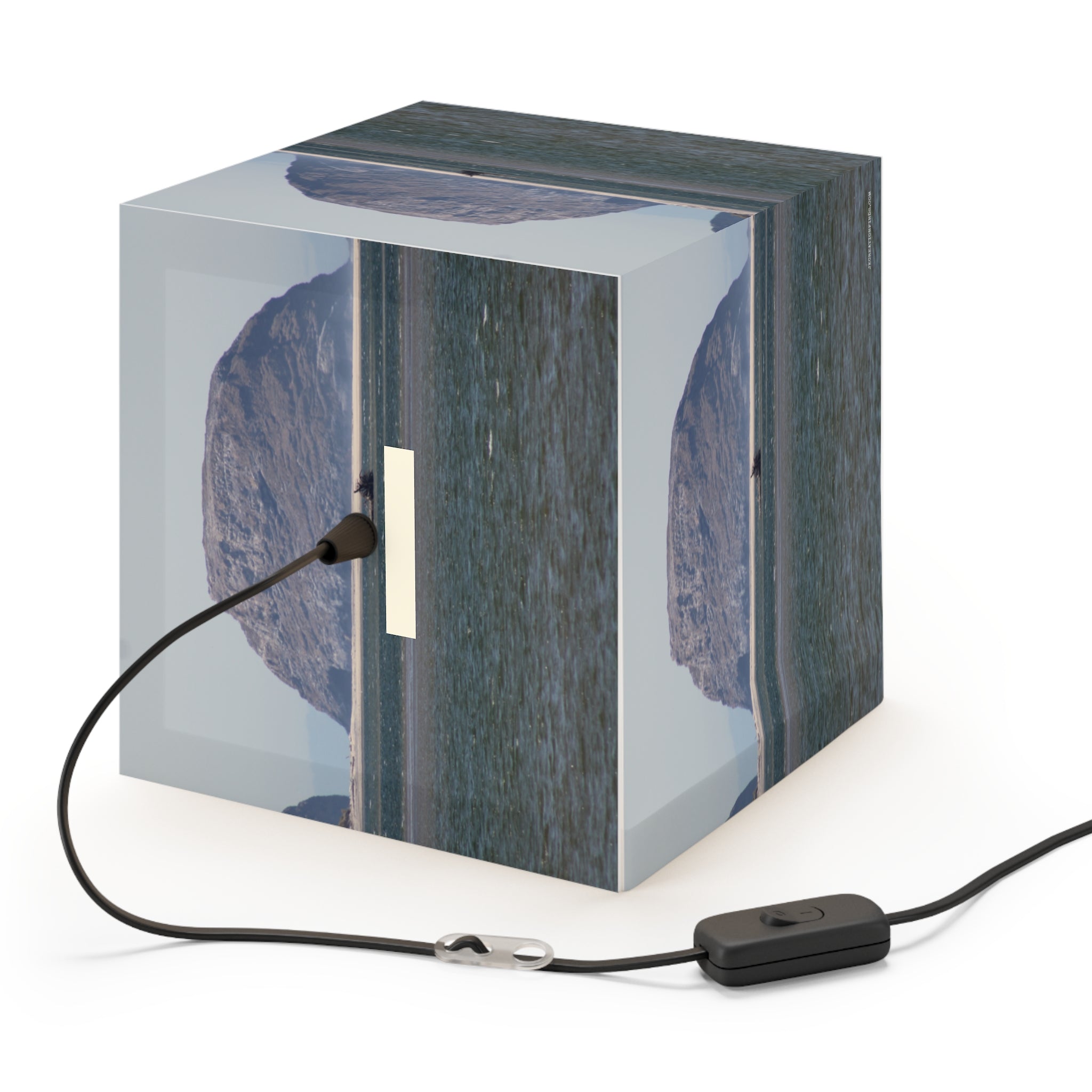 Mountain Water Sky Illuminated Display Cube Light Box product type
