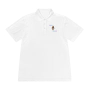 Hunting for Sasquatch Embroidered Polo Shirt