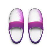 White and Purple Gradient Design Stylish Slippers