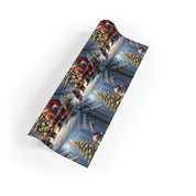 Beautiful Christmas Theme Wrapping Paper Roll