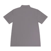 Stylish Grey Short Sleeve Men's Polo Shirt