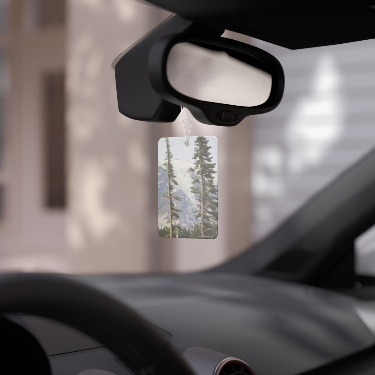 Scenic Forest Design Car Air Freshener
