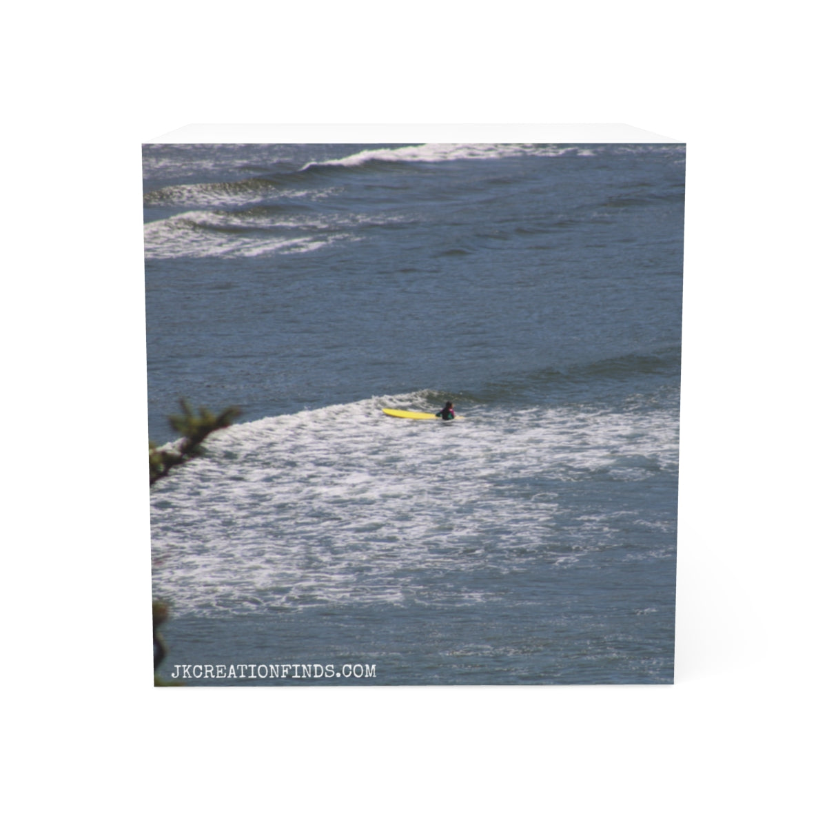 Serene Coastal Water Kayaking Scenery Print by jkcreationfinds.com