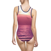 Sunset Ocean View Design One-Piece Swimsuit product
