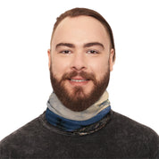 Scenic Mountains Design Neck Gaiter for Outdoor Activities