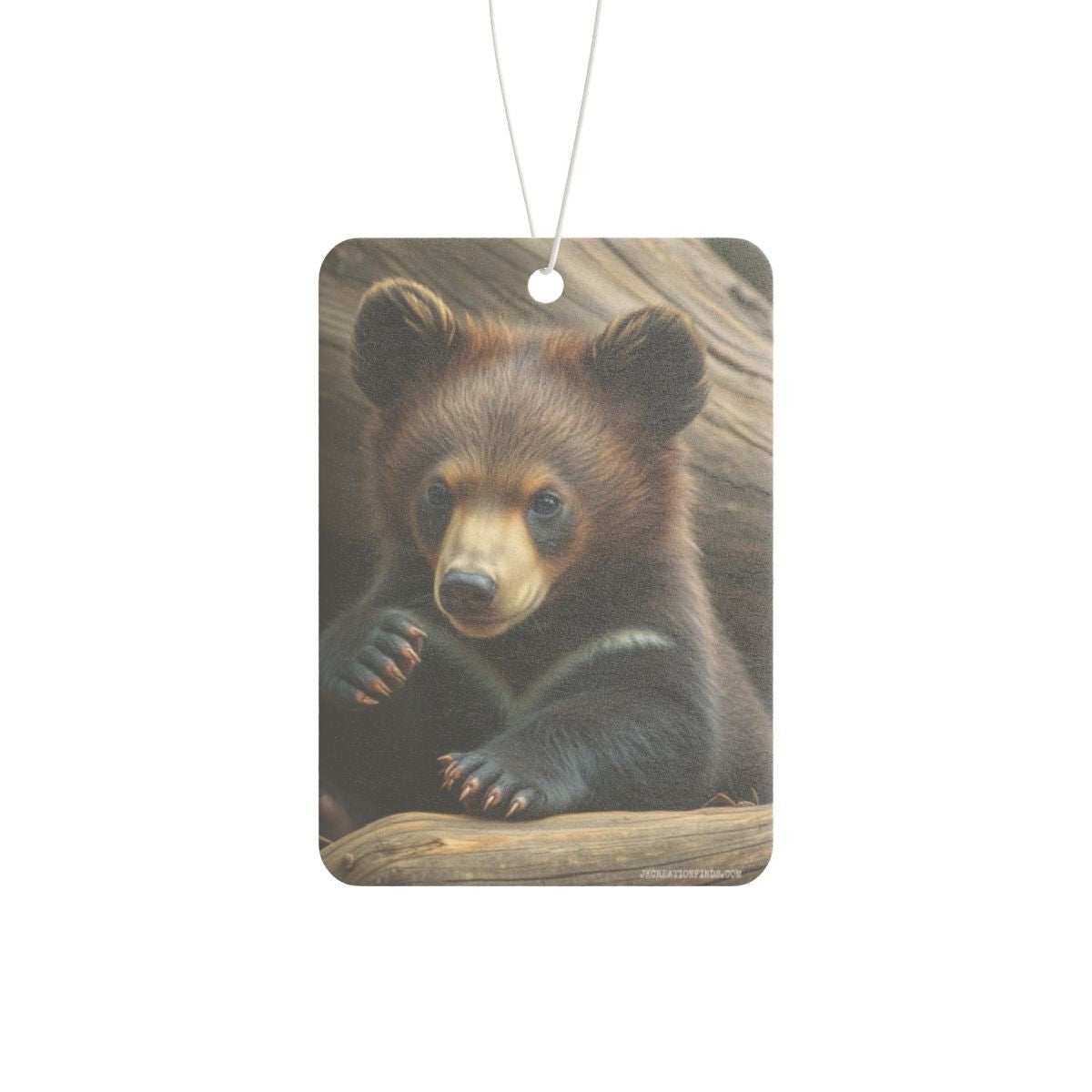 Cute Bear Cub Illustration Hanging Decor