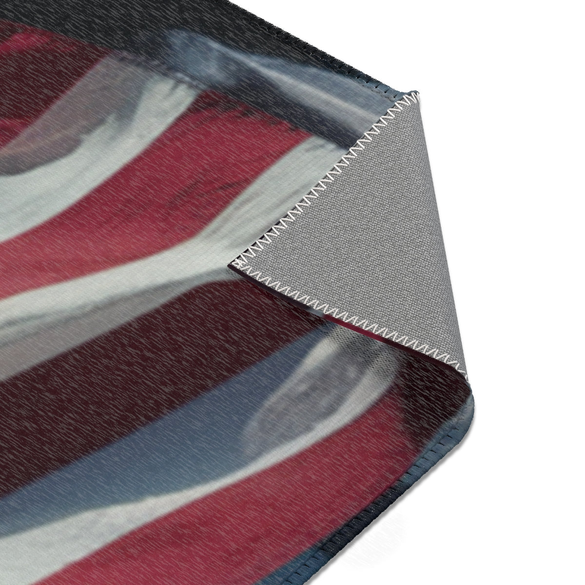 American Flag Design Vibrant Print Fleece Blanket