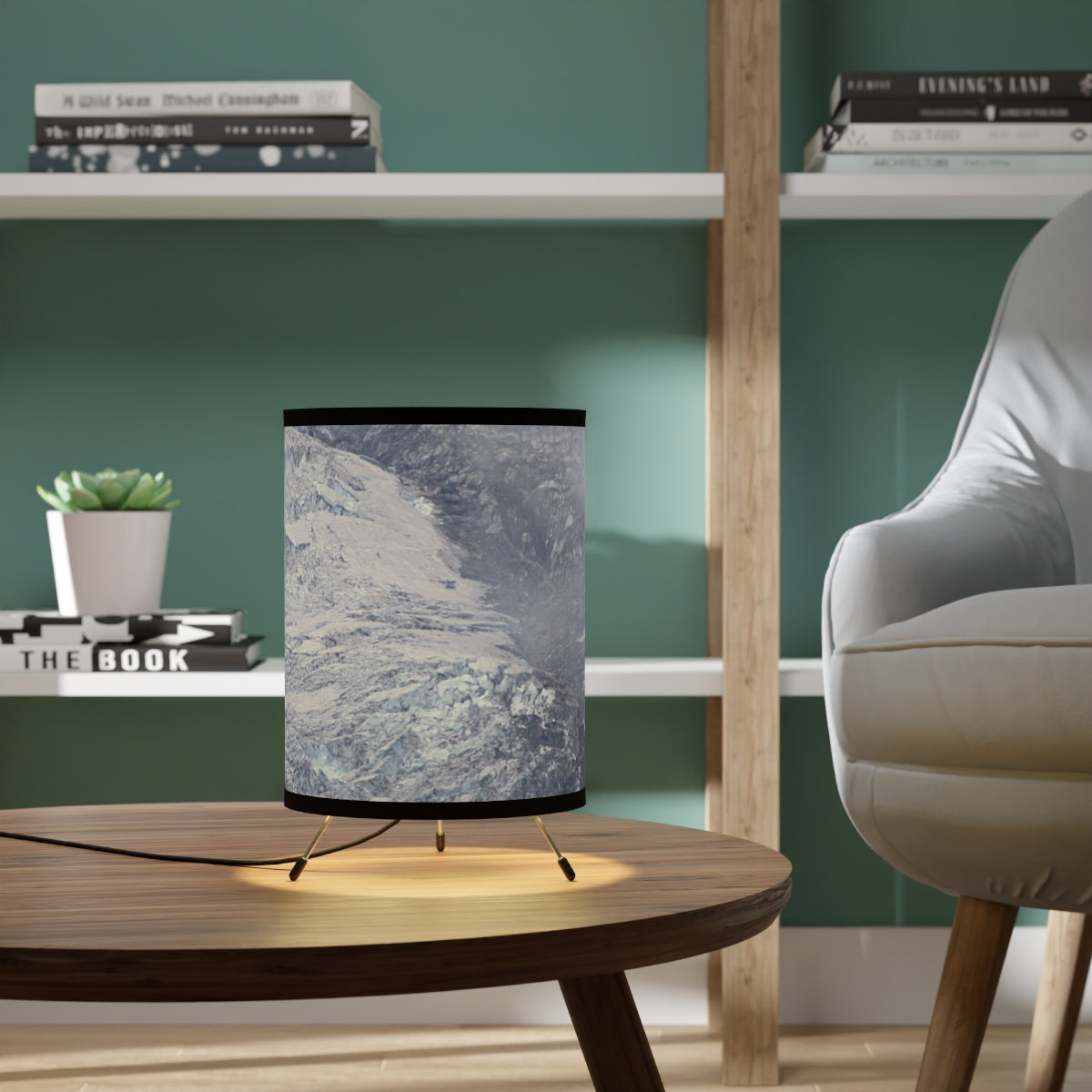 Modern Artistic Table Lamp with Minimalist Design