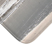 Decorative Gray Patterned Corner Design Art