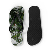 Floral Print Black and White Theme Flip Flop product type