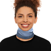 Stylish Blue Toned Multifunctional Neck Gaiter