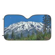 Majestic Snow-Capped Mountain Car Sunshade