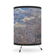 Scenic Mountain View with Trees Room Divider