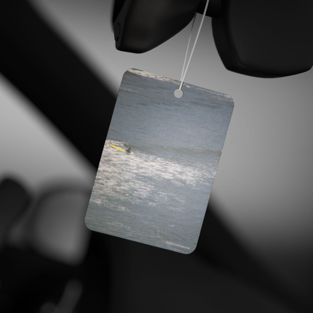 Wave Surfing Scenery Hanging Air Freshener Accessory