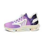 Stylish Purple Gradient Athletic Sneakers