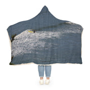 Large Printed Ocean Scene Hooded Blanket Product