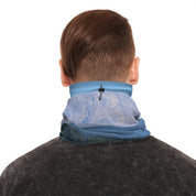 Blue and White Multifunctional Neck Coverings
