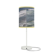 Waves at Beach Art Themed Table Lamp for Living Room