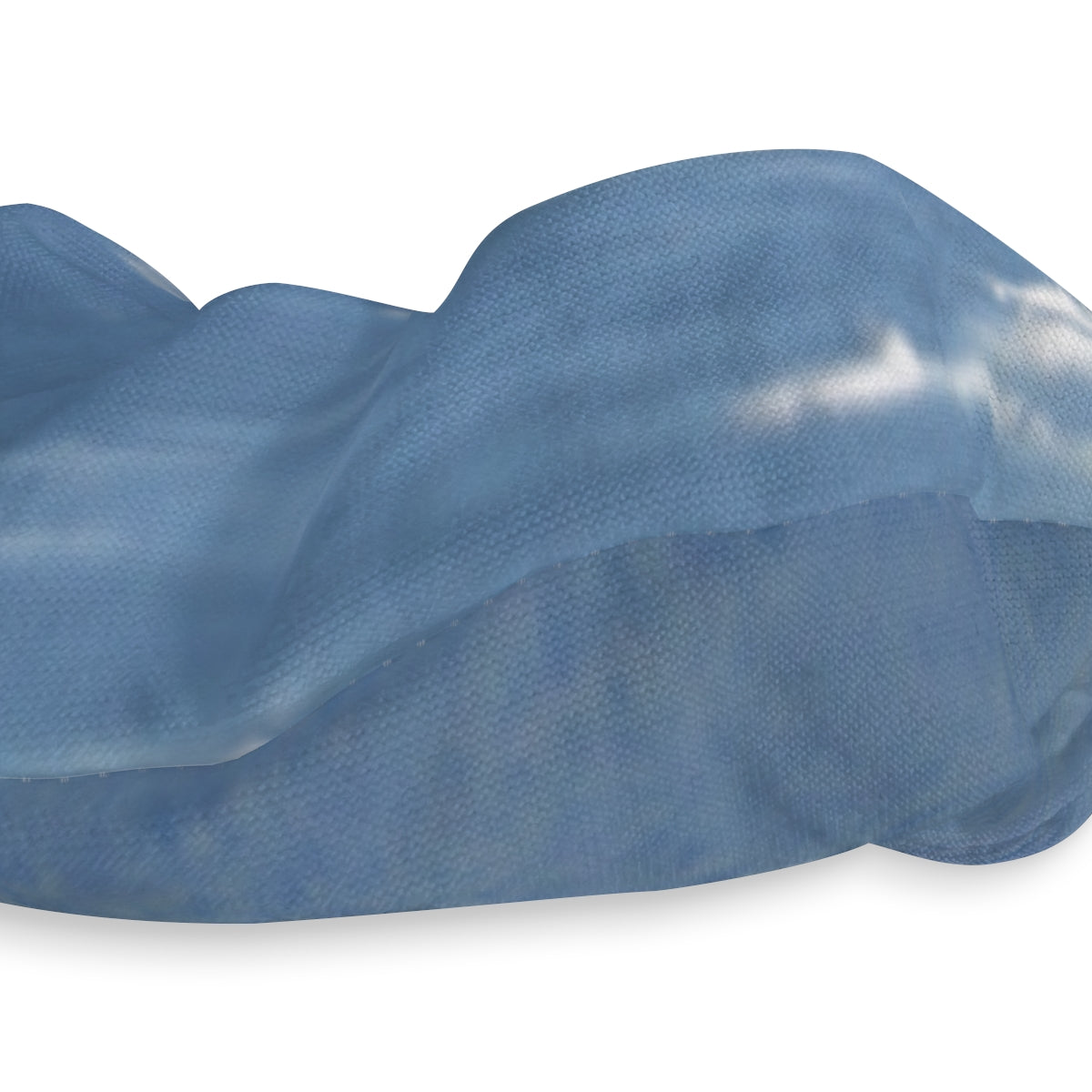 Stylish Light Blue Fabric Drape Cover Decor Product