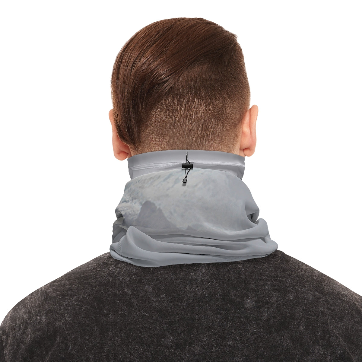 Versatile Grey Outdoor Neck Gaiter for Any Activity