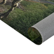 Beautiful Forest Landscape Printed Fabric Material