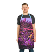 Vibrant Floral Print Cooking Apron Kitchen Accessory