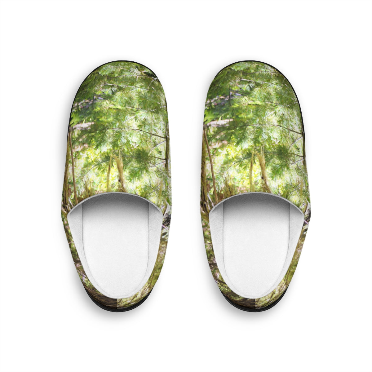 Forest Theme Comfy Men's House Slippers Product