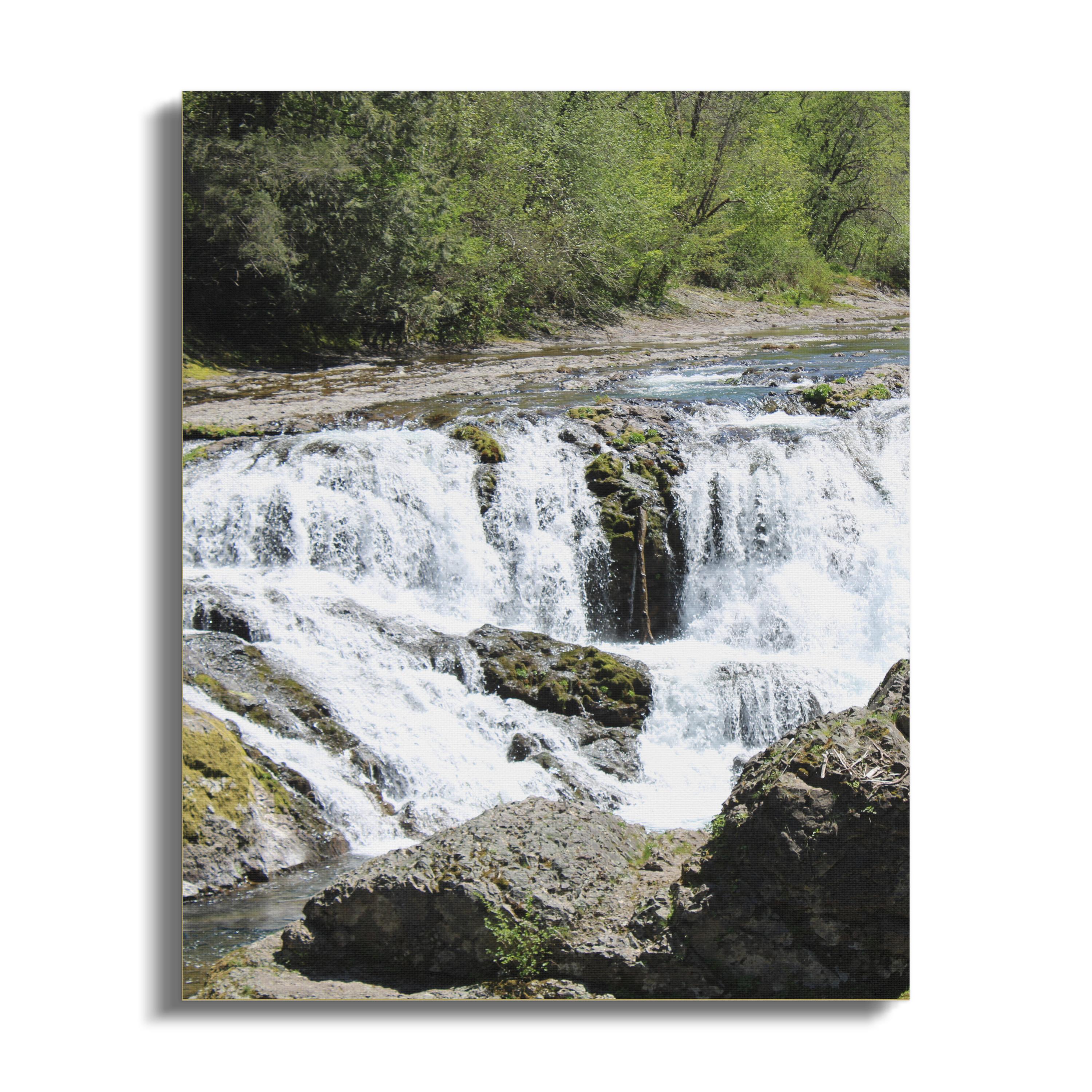 Stunning Waterfall Nature Canvas Wall Art product type