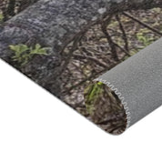 Realistic Forest Camouflage Pattern Fabric Roll