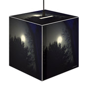 Full Moon Forest Night Scene Cube Lampshade product type