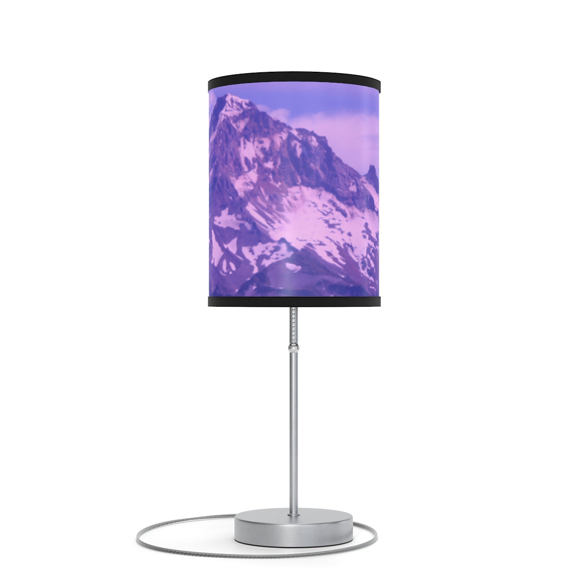 Scenic Mountain Purple Night Lamp for Home Decor