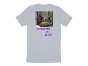 Sasquatch vs Alien Chess Match Graphic T-Shirt