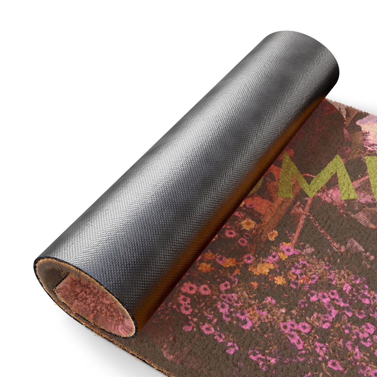 Floral Garden Pattern Yoga Mat Urban Inspired Design
