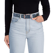 Stylish Light Wash Blue High-Waist Jeans Product