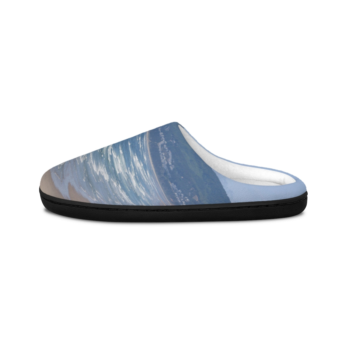 Cozy Indoor Slippers with Scenic Ocean View Design